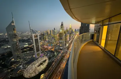 Apartment - 1 Bedroom - 2 Bathrooms for rent in Blue Tower - Sheikh Zayed Road - Dubai
