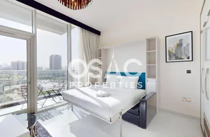 Apartment - Studio - 1 Bathroom for rent in Miraclz Tower by Danube - Arjan - Dubai