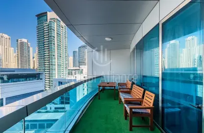 Apartment - 4 Bedrooms - 4 Bathrooms for sale in Horizon Tower - Dubai Marina - Dubai