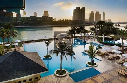 Apartment - 4 Bedrooms - 5 Bathrooms for rent in Beach Rotana - Tourist Club Area - Abu Dhabi