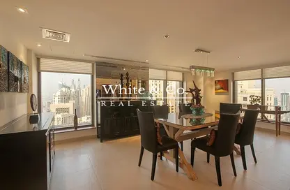 Dining Room image for: Apartment - 1 Bedroom - 2 Bathrooms for sale in Shams 4 - Shams - Jumeirah Beach Residence - Dubai, Image 1