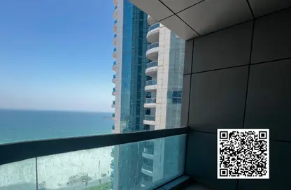 Apartment - 2 Bedrooms - 2 Bathrooms for rent in Corniche Tower - Ajman Corniche Road - Ajman