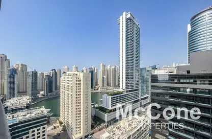 Outdoor Building image for: Apartment - 1 Bedroom - 2 Bathrooms for rent in Dream Tower 1 - Dream Towers - Dubai Marina - Dubai, Image 1