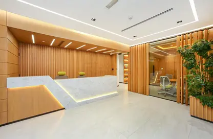 مكتب - استوديو - 2 حمامات للايجار في فيجن تاور - الخليج التجاري - دبي
