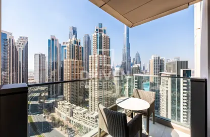Balcony image for: Apartment - 2 Bedrooms - 2 Bathrooms for sale in Vida Residence Downtown - Downtown Dubai - Dubai, Image 1