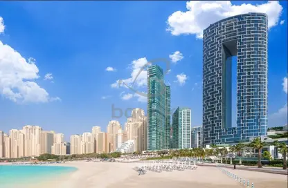 Apartment - 1 Bedroom - 2 Bathrooms for rent in Jumeirah Gate Tower 2 - The Address Jumeirah Resort and Spa - Jumeirah Beach Residence - Dubai