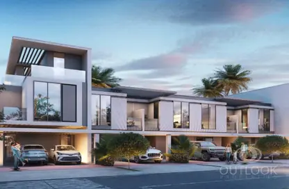 Townhouse - 5 Bedrooms - 6 Bathrooms for sale in Maldives - DAMAC Islands - Dubai Land - Dubai