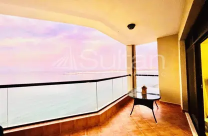 Balcony image for: Apartment - 3 Bedrooms - 2 Bathrooms for sale in Marjan Island Resort and Spa - Al Marjan Island - Ras Al Khaimah, Image 1