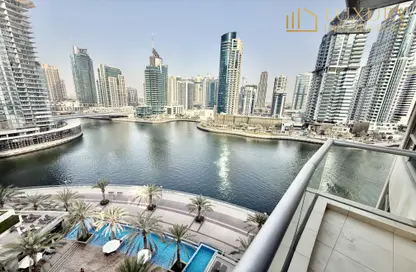 Apartment - 1 Bedroom - 2 Bathrooms for rent in Fairfield Tower - Park Island - Dubai Marina - Dubai