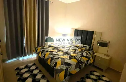 Apartment - 1 Bedroom - 2 Bathrooms for rent in Al Taawoon Tower 1 - Al Taawoon Towers - Al Khan - Sharjah