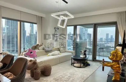 Apartment - 2 Bedrooms - 2 Bathrooms for rent in Downtown Views II Tower 2 - Downtown Views II - Downtown Dubai - Dubai