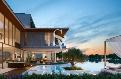 Outdoor House image for: Villa - 6 Bedrooms for sale in Elysian Mansions - Tilal Al Ghaf - Dubai, Image 1