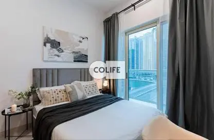 Apartment - 2 Bedrooms - 2 Bathrooms for rent in Marina View Tower A - Marina View - Dubai Marina - Dubai