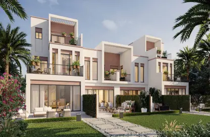 Townhouse - 4 Bedrooms - 3 Bathrooms for sale in Costa Brava at DAMAC Lagoons - Damac Lagoons - Dubai