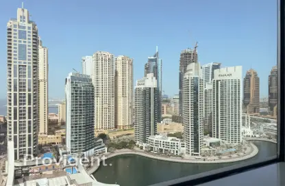 شقة - 2 غرف نوم - 2 حمامات للايجار في مارينا فيو  A برج - مارينا فيو - دبي مارينا - دبي