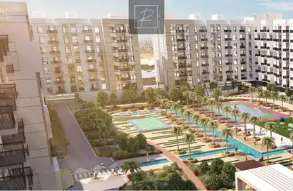 Apartment - 2 Bedrooms - 2 Bathrooms for sale in Lawnz by Danube Block 3 - Lawnz by Danube - International City - Dubai