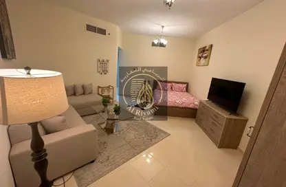 Apartment - Studio - 1 Bathroom for rent in Orient Tower 1 - Orient Towers - Al Bustan - Ajman