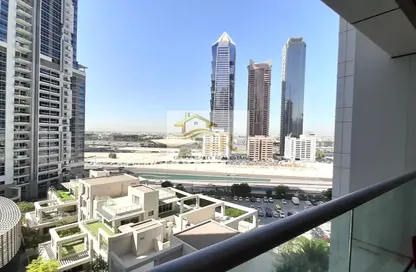 شقة - 1 حمام للايجار في K برج - الأبراج الإدارية - الخليج التجاري - دبي