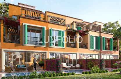Townhouse - 5 Bedrooms - 6 Bathrooms for sale in Nice - Damac Lagoons - Dubai