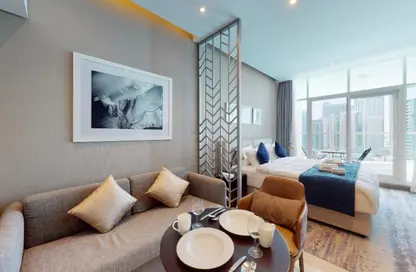 Apartment - Studio - 1 Bathroom for rent in PRIVE BY DAMAC (A) - DAMAC Maison Privé - Business Bay - Dubai