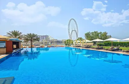 Apartment - 2 Bedrooms - 4 Bathrooms for rent in Al Bateen Residences - Jumeirah Beach Residence - Dubai