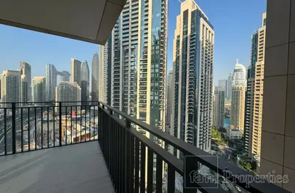 Balcony image for: Apartment - 2 Bedrooms - 3 Bathrooms for sale in Boulevard Crescent 1 - BLVD Crescent - Downtown Dubai - Dubai, Image 1