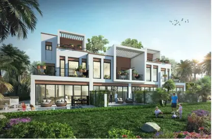 Townhouse - 5 Bedrooms - 5 Bathrooms for sale in Costa Brava 1 - Costa Brava at DAMAC Lagoons - Damac Lagoons - Dubai