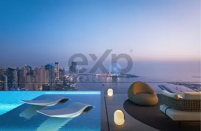 Apartment - 1 Bedroom - 1 Bathroom for sale in W Residences Dubai Harbour - Dubai Harbour - Dubai