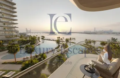 Water View image for: Apartment - 2 Bedrooms - 3 Bathrooms for sale in Serenia Living Tower 1 - Serenia Living - Palm Jumeirah - Dubai, Image 1