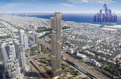 شقة - غرفة نوم - 2 حمامات للبيع في دي دبليو تي إن ريزيدنسز - الخليج التجاري - دبي