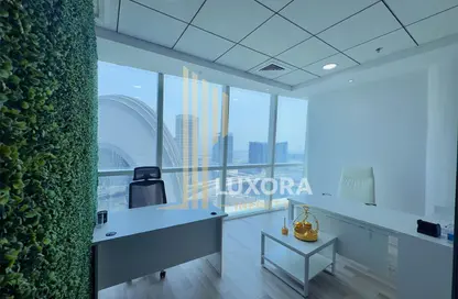 Office Space - Studio - 1 Bathroom for rent in B2B Tower - Business Bay - Dubai