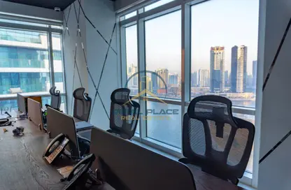 Office Space - Studio for rent in Grosvenor Office Tower - Business Bay - Dubai
