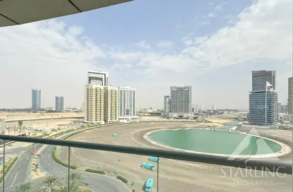 Apartment - 1 Bedroom - 2 Bathrooms for rent in Hub Canal 1 - Hub-Golf Towers - Dubai Sports City - Dubai