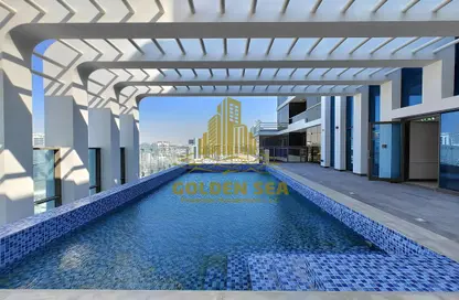 Pool image for: Apartment - 1 Bathroom for rent in Al Seef - Al Raha Beach - Abu Dhabi, Image 1