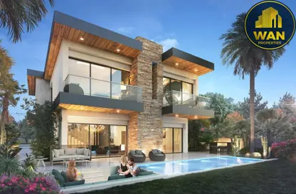 Townhouse - 5 Bedrooms - 5 Bathrooms for sale in Costa Brava 1 - Costa Brava at DAMAC Lagoons - Damac Lagoons - Dubai