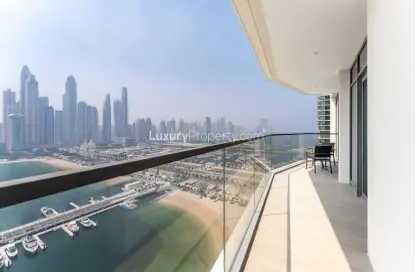 Apartment - 2 Bedrooms - 2 Bathrooms for sale in Marina Vista - EMAAR Beachfront - Dubai Harbour - Dubai