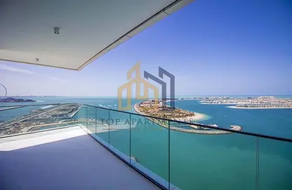 Terrace image for: Apartment - 3 Bedrooms - 4 Bathrooms for sale in Beach Vista - EMAAR Beachfront - Dubai Harbour - Dubai, Image 1
