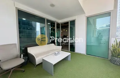Office Space - Studio - 1 Bathroom for rent in The Prism - Business Bay - Dubai