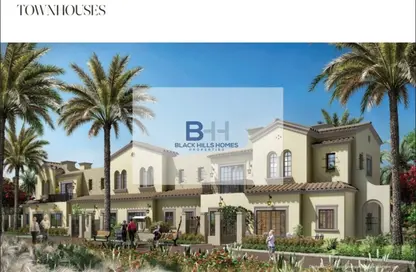 Townhouse - 2 Bedrooms - 3 Bathrooms for sale in Bloom Living - Zayed City (Khalifa City C) - Khalifa City - Abu Dhabi