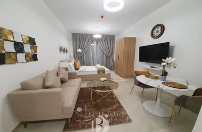 Apartment - Studio - 1 Bathroom for rent in Pantheon Elysee - Jumeirah Village Circle - Dubai