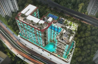 Apartment - 2 Bedrooms - 2 Bathrooms for sale in Peace Lagoons II by Peace Homes - Dubai Land Residence Complex - Dubai Land - Dubai