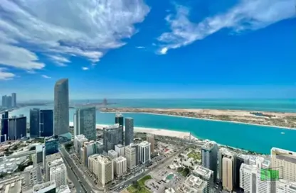 شقة - 2 غرف نوم - 4 حمامات للايجار في برج محمد بن راشد في المركز التجاري العالمي - شارع الكورنيش - أبوظبي