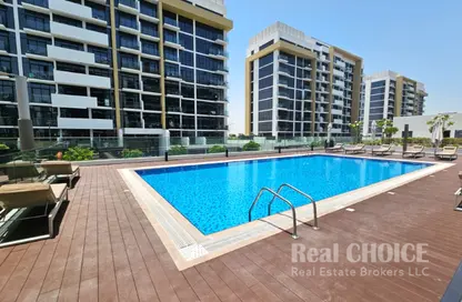 Apartment - Studio - 1 Bathroom for rent in Azizi Riviera 44 - Meydan One - Meydan - Dubai