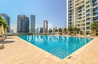 Apartment - Studio - 1 Bathroom for rent in Damac Maison Prive B - Damac Maison Prive - Business Bay - Dubai