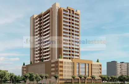 Outdoor Building image for: Apartment - 1 Bedroom - 2 Bathrooms for sale in Garden Residences - Emirates City - Ajman, Image 1