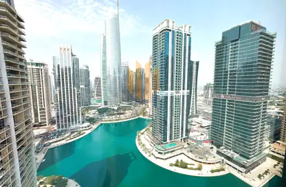 Apartment - 2 Bedrooms - 3 Bathrooms for rent in Lakeside Residence - JLT Cluster A - Jumeirah Lake Towers - Dubai