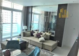 صورةغرفة المعيشة لـ: شقة - 2 غرف نوم - 2 حمامات للكراء في برج أبر كريست - دبي وسط المدينة - دبي, صورة 1