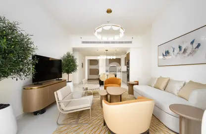 Apartment - 1 Bedroom - 1 Bathroom for rent in Grand Bleu Tower 1 - EMAAR Beachfront - Dubai Harbour - Dubai