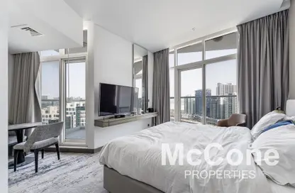 Apartment - Studio - 1 Bathroom for rent in PRIVE BY DAMAC (B) - DAMAC Maison Privé - Business Bay - Dubai