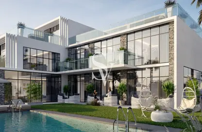 Pool image for: Villa - 7 Bedrooms for sale in Belair Damac Hills - By Trump Estates - DAMAC Hills - Dubai, Image 1